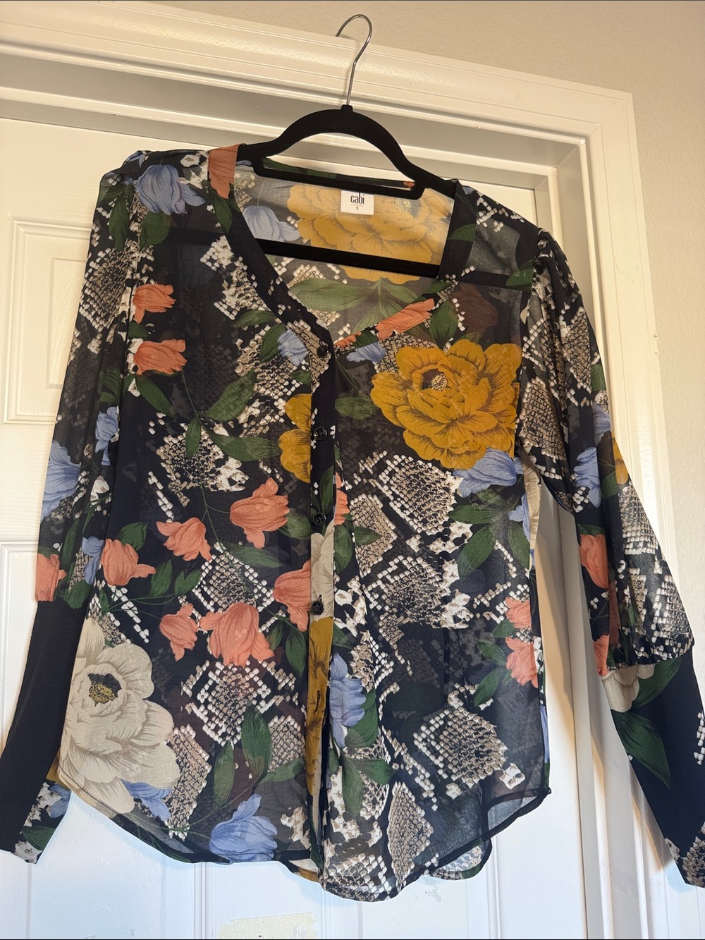Cabi Sheer Blouse